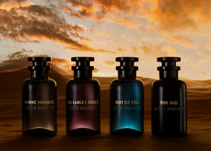 Louis Vuitton's new fragrance, Ombre Nomade, is a journey to the Middle East